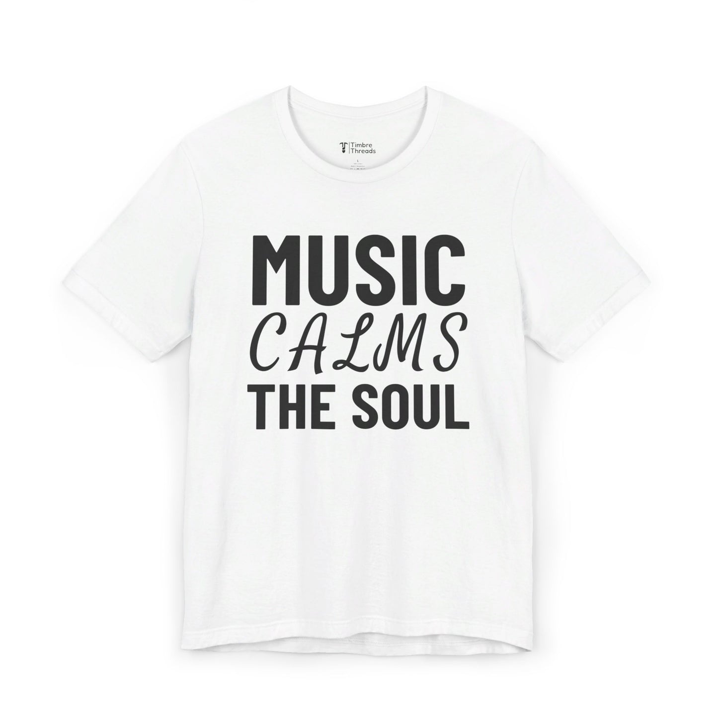 Music Calms The Soul Short Sleeve Tee