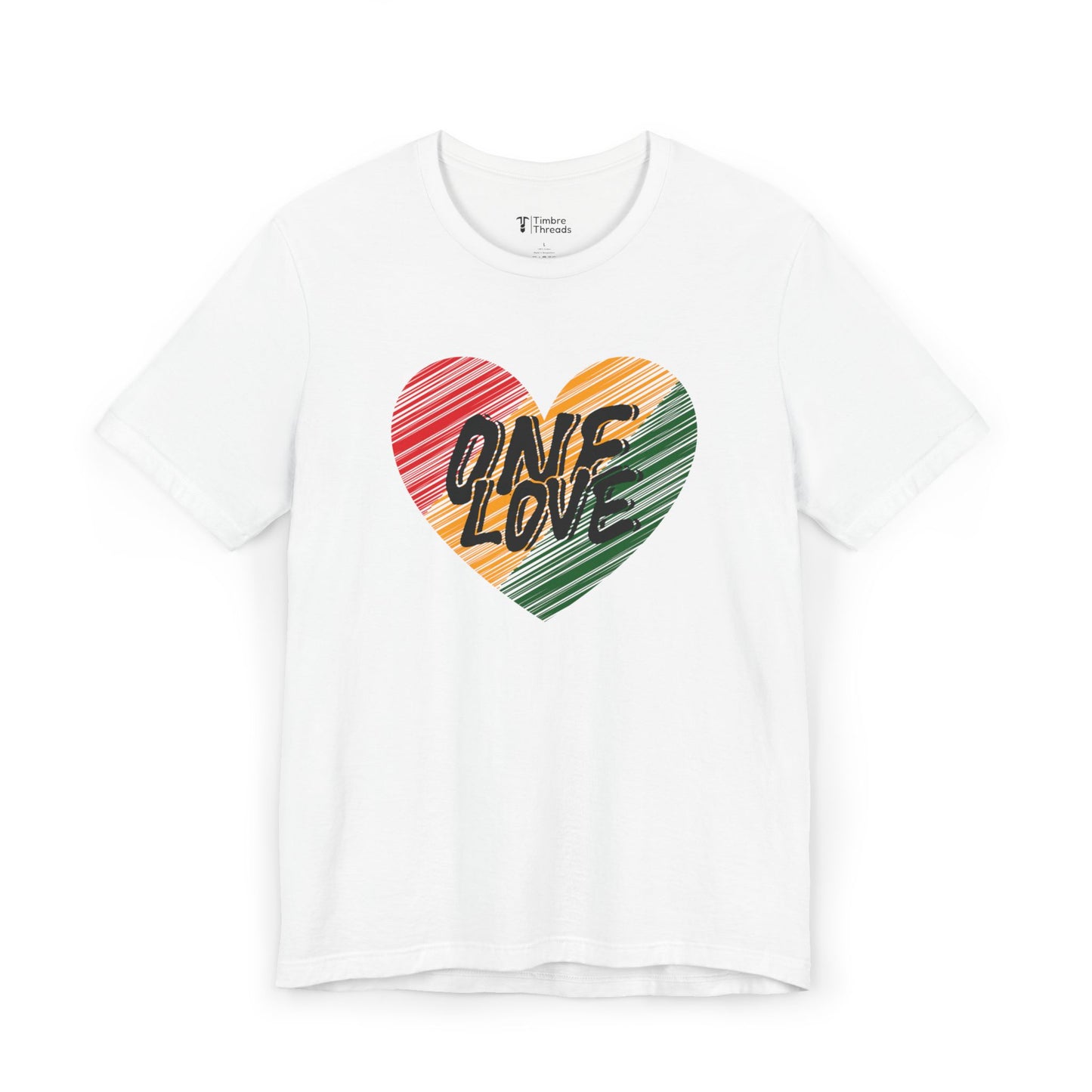 One Love (Heart) Short Sleeve Tee