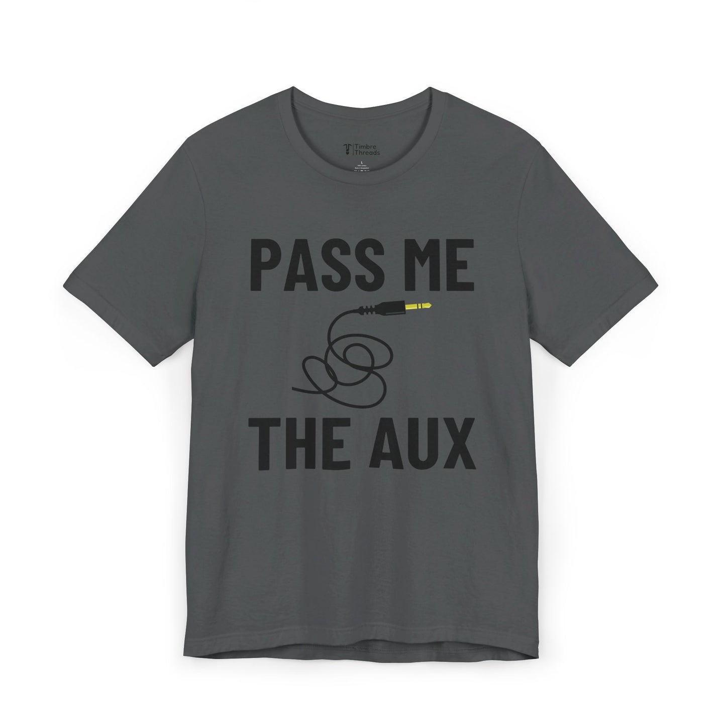 Pass Me The Aux Graphic Short Sleeve Tee