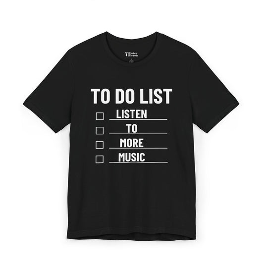 To Do List #1 Short Sleeve Tee