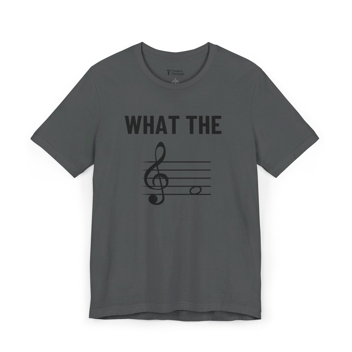 What The F (Note) Short Sleeve Tee