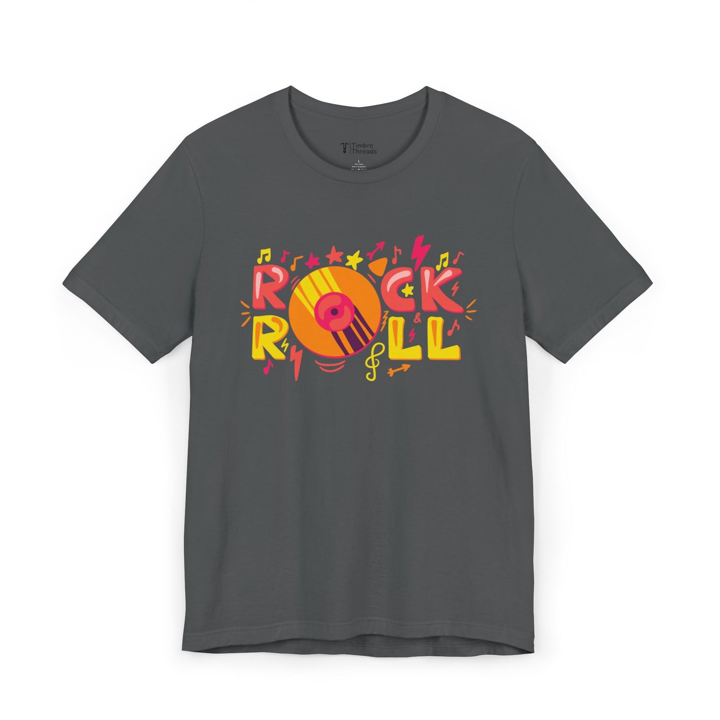 Rock and Roll Drawing #2 Short Sleeve Tee