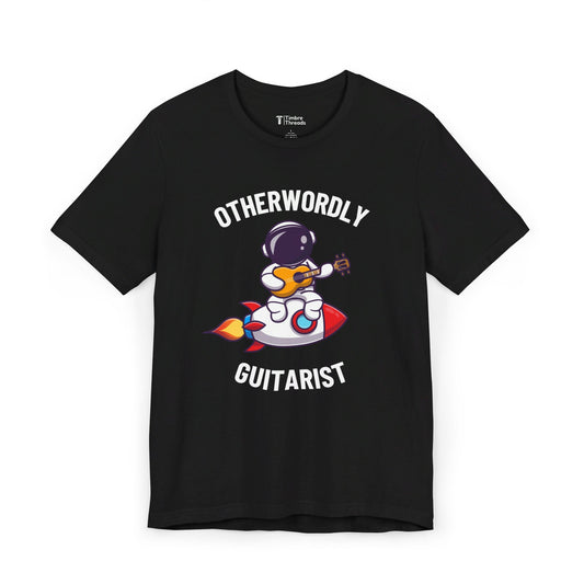 Otherworldly Guitarist (Astronaut) Short Sleeve Tee