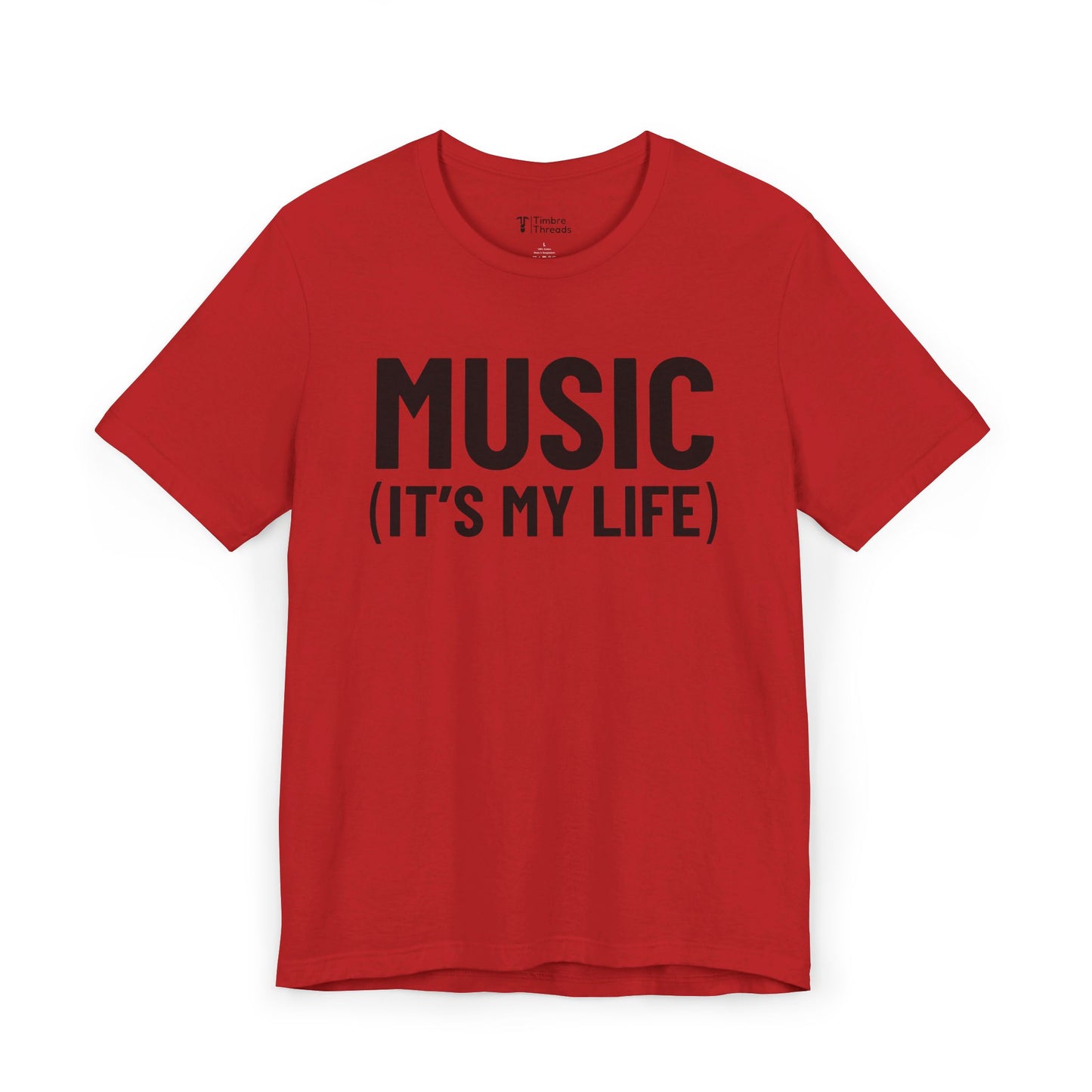 Music (It's My Life) Short Sleeve Tee