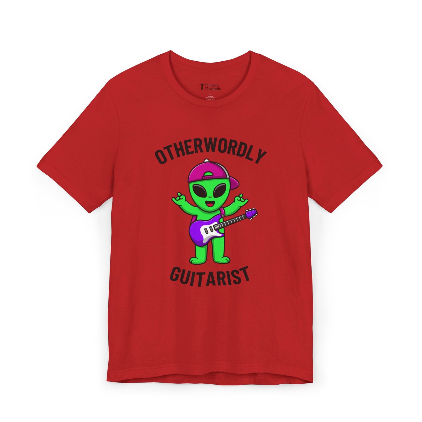 Otherworldly Guitarist (Alien) Short Sleeve Tee